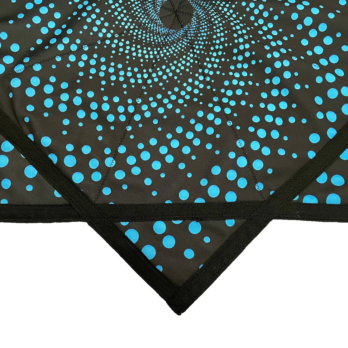 Flowstar Beginners Spinning Cloth Flow Star Juggling and Skill Toy Fingertip Rotating Flow Toy Dapo Star Blue (R01-Style2)