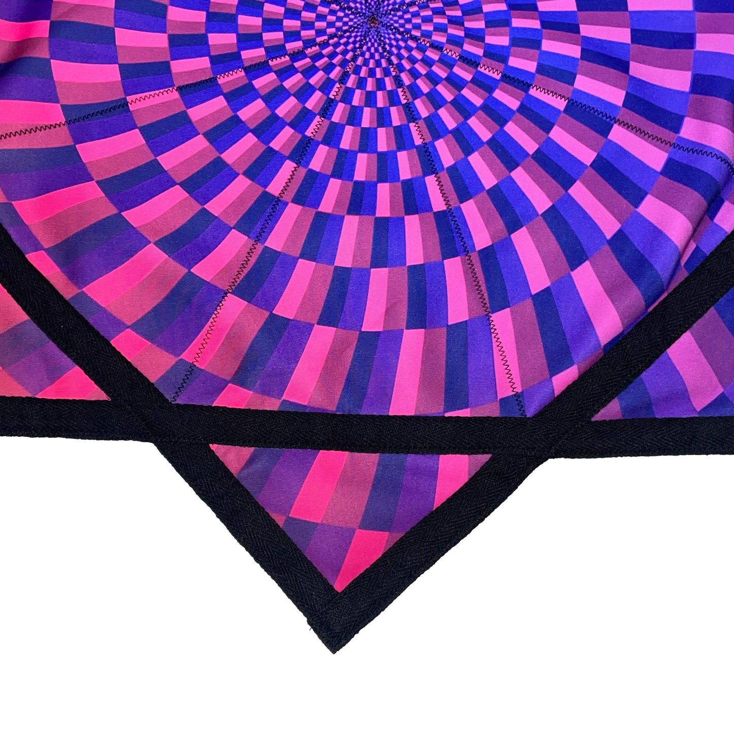 Flowstar Beginners Flow Star Spinning Cloth Easy to Rotate Sided Print Double Stitched Flow Toy Dapo Star Purple (R01-Style1)