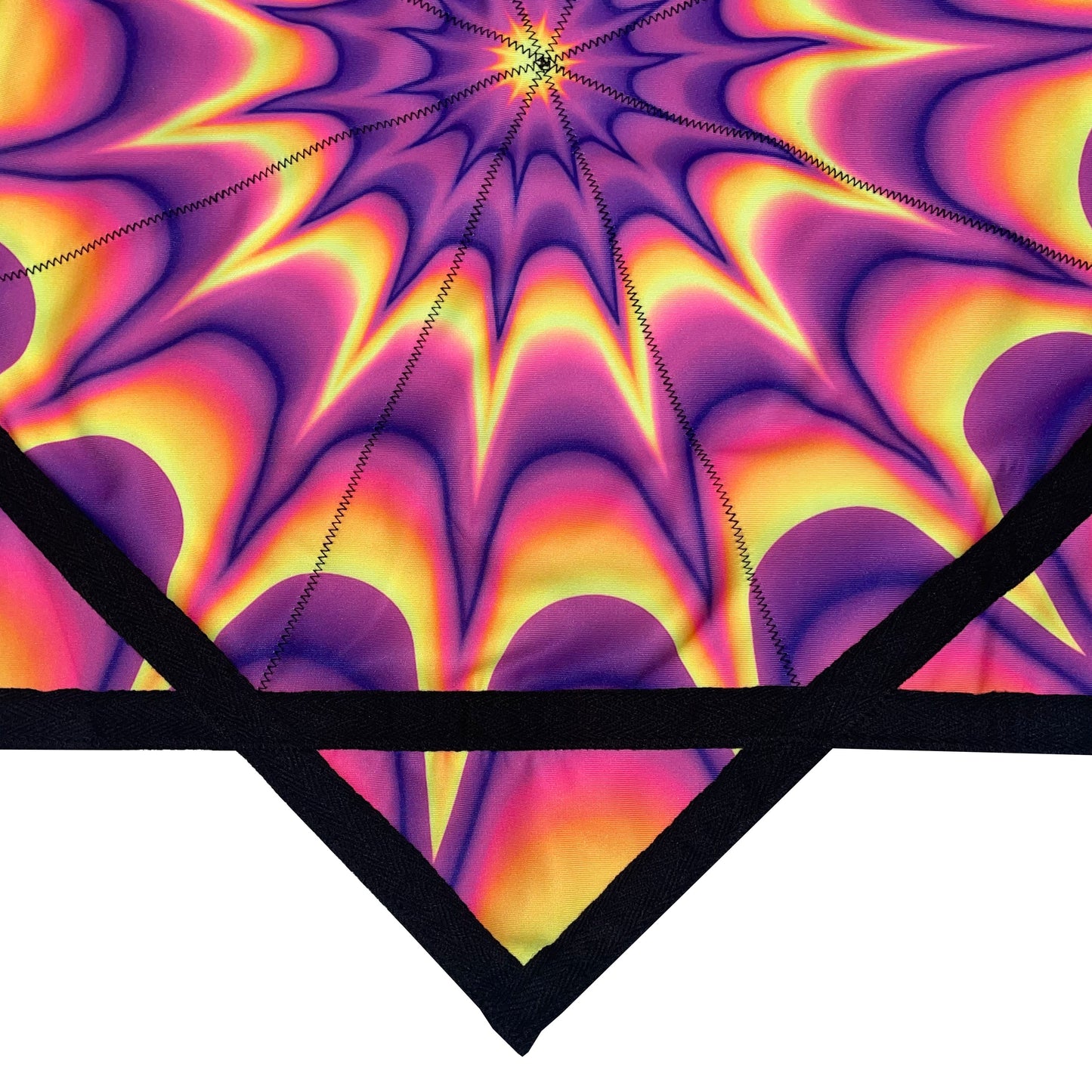 Flowstar Beginners Flow Star Easy to Rotate Sided Print Double Stitched Flow Toy Fingertip Rotating Flow Toy (Style-12)