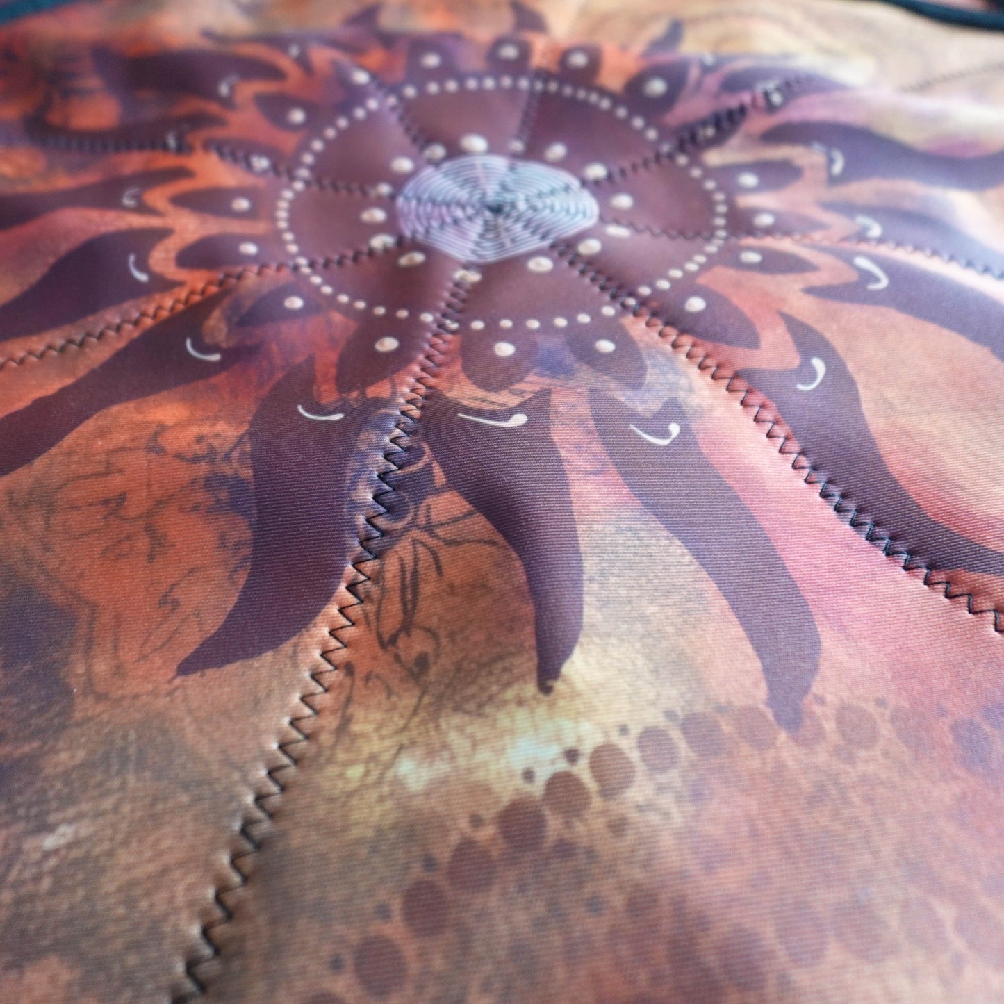 Flowstar Beginners Flow Star Spinning Cloth Fingertip Rotating Flow Toy Dapo Star Easy to Rotate L01-style15 (Sun)