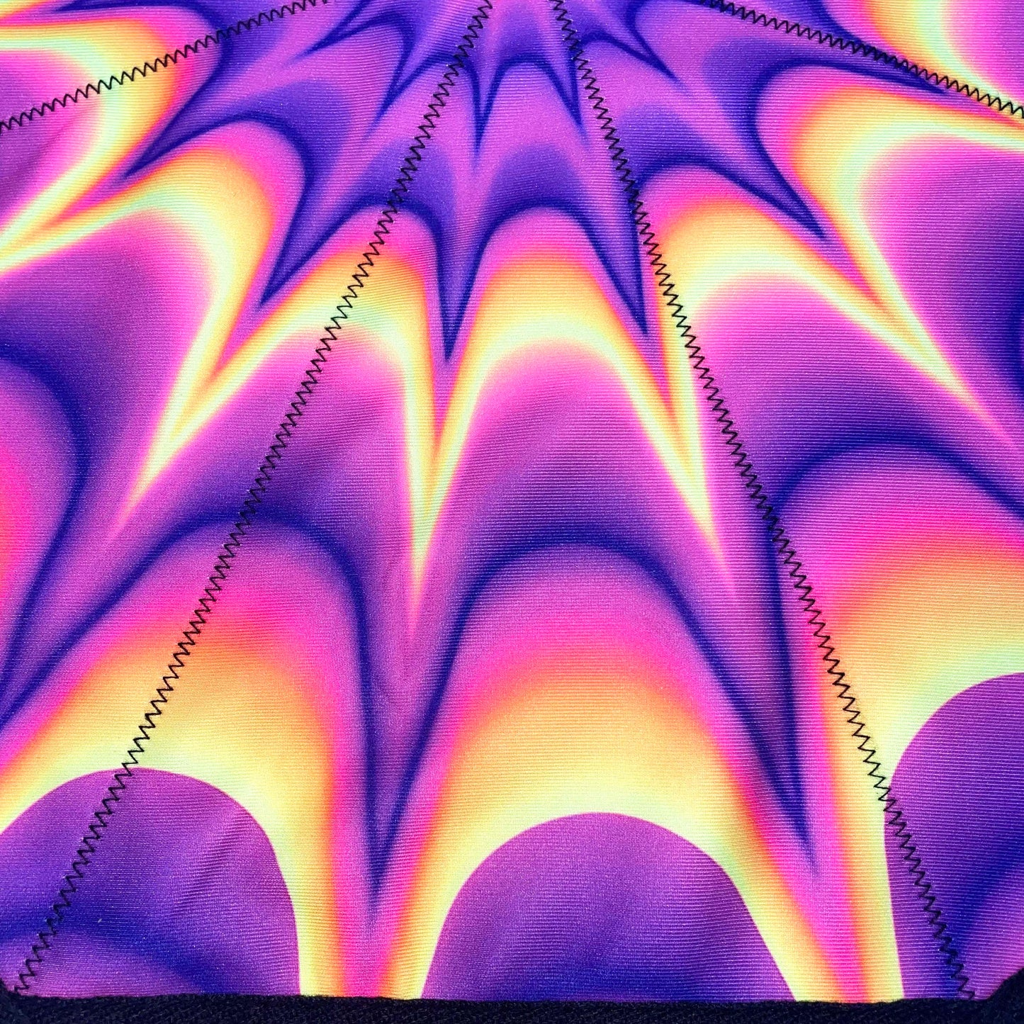 Flowstar Beginners Flow Star Easy to Rotate Sided Print Double Stitched Flow Toy Fingertip Rotating Flow Toy (Style-12)