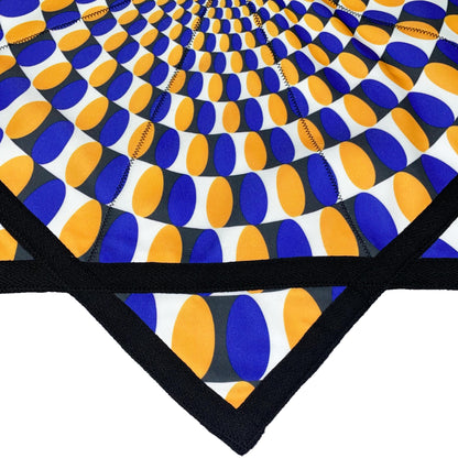 Flowstar Beginners Flow Star Spinning Cloth Easy to Rotate Sided Print Double Stitched Flow Toy Fingertip Rotating Flow Toy Dapo Star (Style-4)