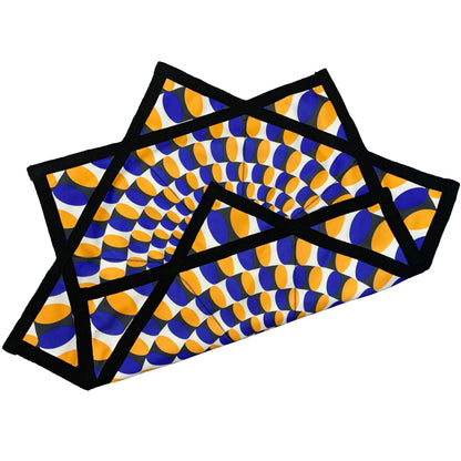 Flowstar Beginners Flow Star Spinning Cloth Easy to Rotate Sided Print Double Stitched Flow Toy Fingertip Rotating Flow Toy Dapo Star (Style-4)