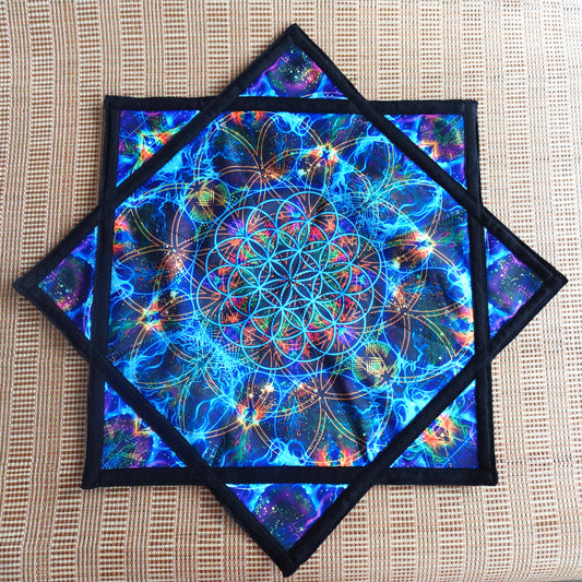 Flowstar Beginners Flow Star Spinning Cloth Fingertip Rotating Dapo Star Flow Toy Easy to Rotate L01-Style21