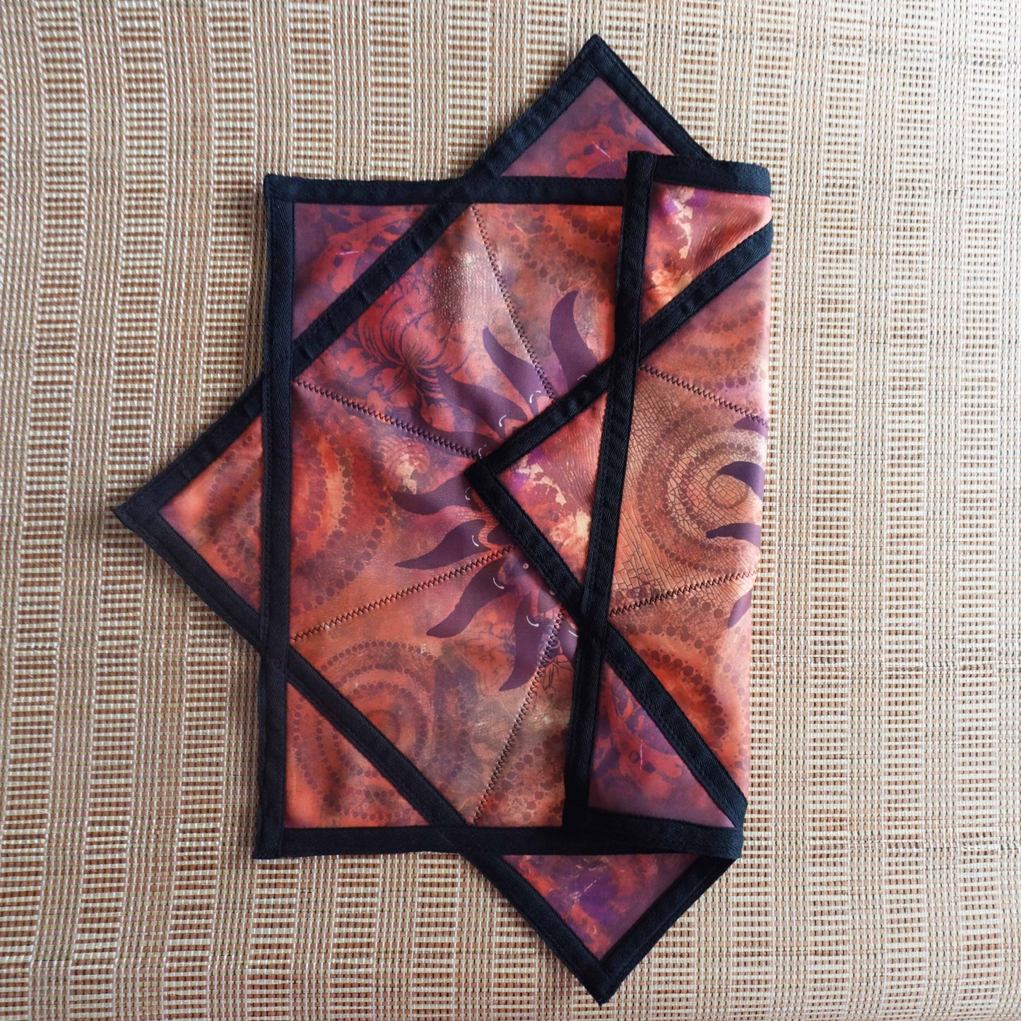 Flowstar Beginners Flow Star Spinning Cloth Fingertip Rotating Flow Toy Dapo Star Easy to Rotate L01-style15 (Sun)