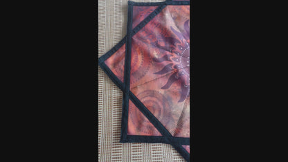 Flowstar Beginners Flow Star Spinning Cloth Fingertip Rotating Flow Toy Dapo Star Easy to Rotate L01-style15 (Sun)